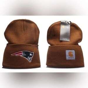 Brand New Carhartt ‘47 New England Patriots Football Beanie OSFM